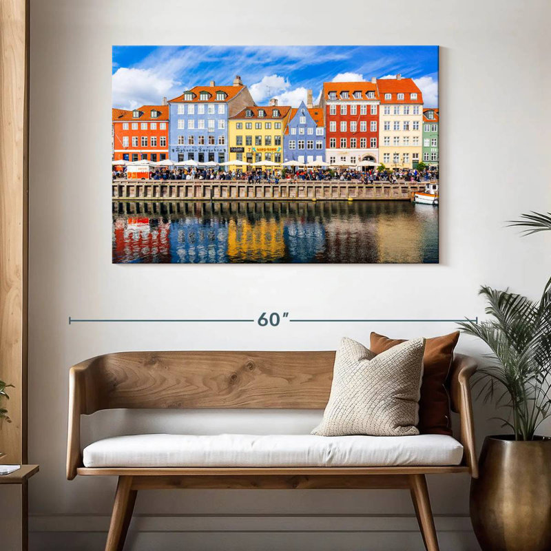 Résidus R camion Nyhavn Copenhagen, H 32 po x l 48 po