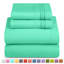  Double Brushed Hotel Luxury Sheet Set with Extra Soft Sheets & Pillowcases-1596789720-1518904158