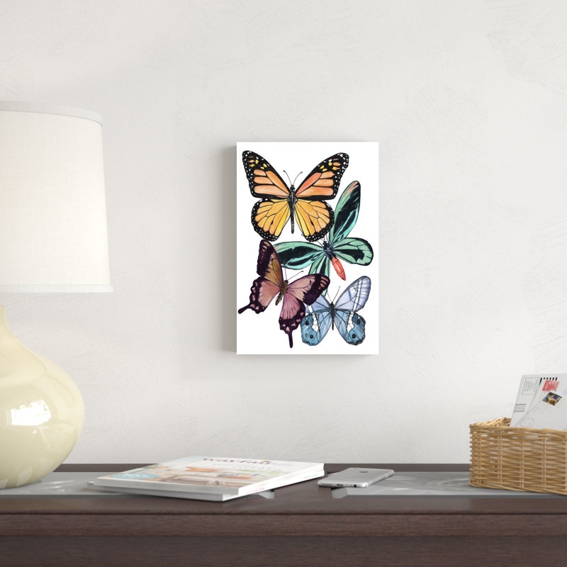 Échantillons de papillons I, H 12 po x l 8 po x P 1,25 po
