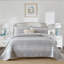Ensemble de courtepointe 100% coton 98 po x 90 po DDUOXIN - 1 courtepointe avec 2 taies décoratives-117788441-117788442