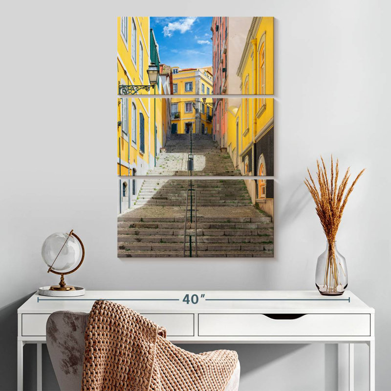 Escalier Lilie Lisbon Street, H 32 po x l 20 po