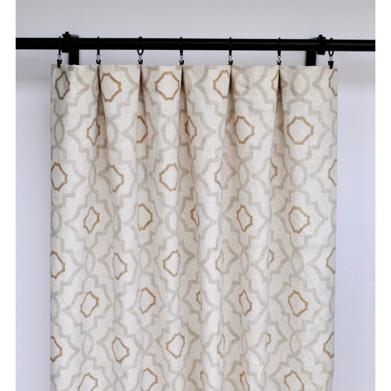 Paire de rideaux semi-transparents 100% coton Flagstone, L 25 po x L 40 po