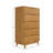 Jerred 5 Drawer Solid Wood Chest-109405656