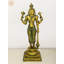 Statue de Vishnu en laiton fabriquée à la main, grande statue de style indou 20,5 po pour autel et salle de méditation