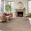 Tapis intérieur / extérieur beige à poils longs tissé à la machine-910728947-910728948