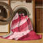 Tapis rose et rose moderne lavable à la machine Rhawnhurst Valentines-1019134693
