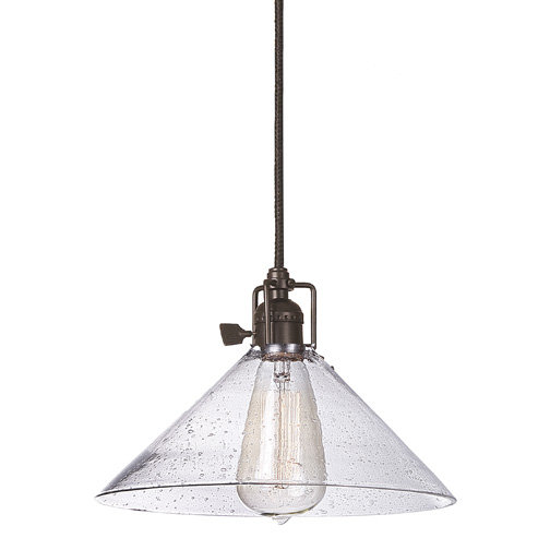 Shumway 1 - Light Single Pendant, Oil Rubbed Bronze, Clear