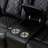 Maceson 3 - Piece Movie Theater Recliner Set with LED Light