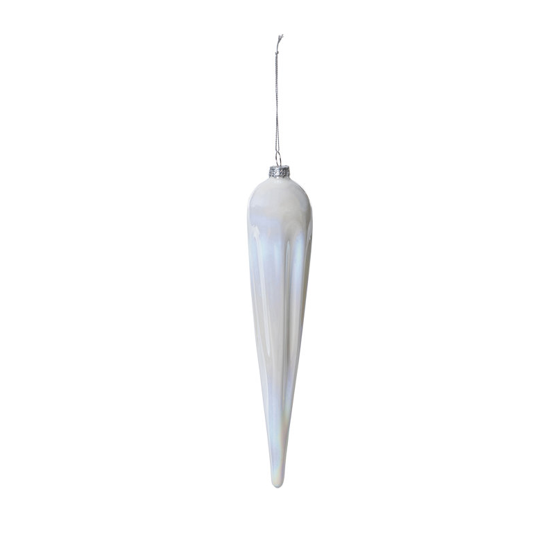 Northern Lights 10'' Glass Other Finial Ornament