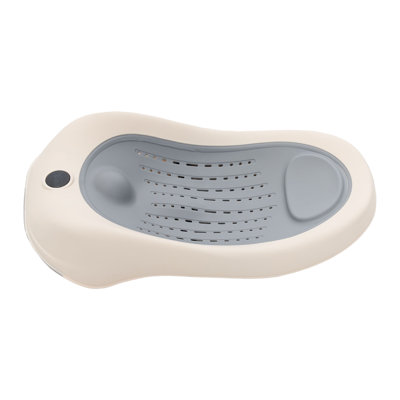 Foldable Non-Slip Baby Bath Support with LED Temperature Display