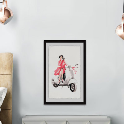 Photo Scooter - Single Picture Frame Painting