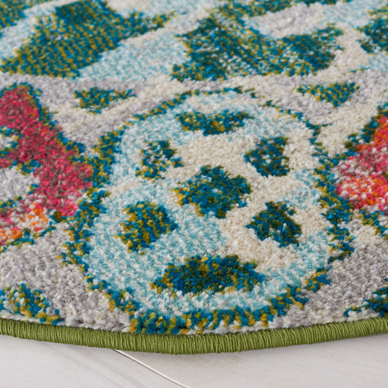 Tapis oriental Dylanthomes Performance, Rond 6 pi 7 po