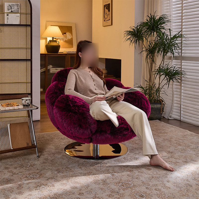 Ergonomic swivel chair, Rose