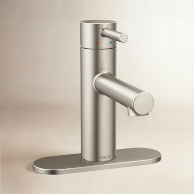 Align Single-Hole Bathroom Faucet with Drain