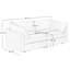 Canapé 2 places avec rangement coulissant, accoudoirs en forme de croissant et conception enveloppante pour les petits salons-1385567189-1385567187-1385567185