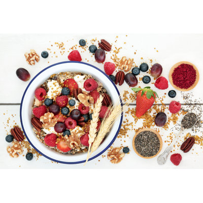 Healthy Breakfast - Wrapped Canvas Print