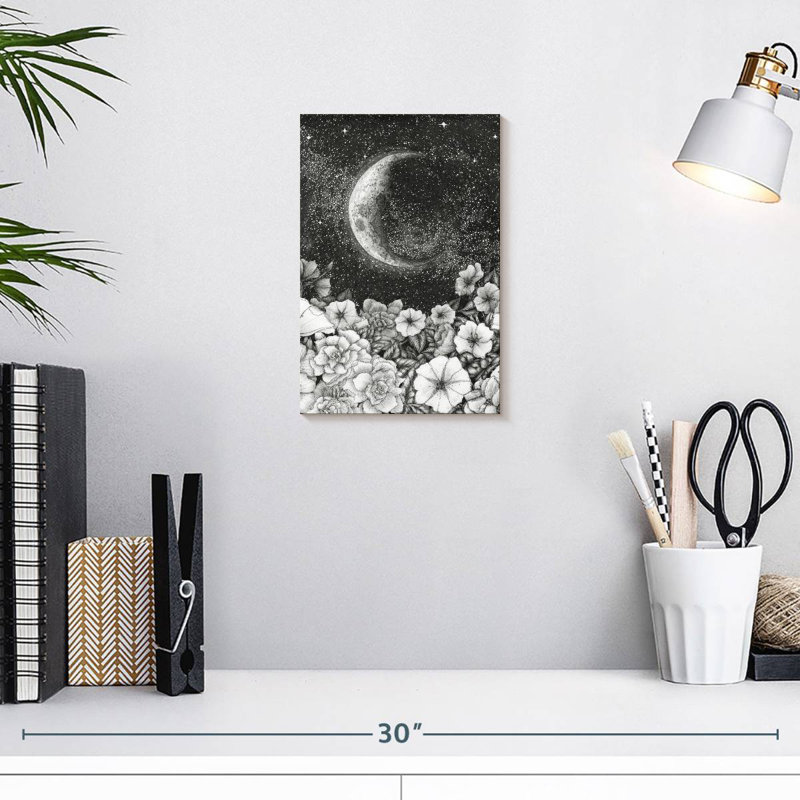Oberle Moonlight In The Garden, 12" H x 8" W