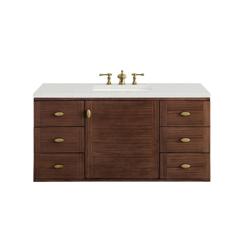 48'' Single Bathroom Vanity with Top, Lime Delight, 8" Widespread