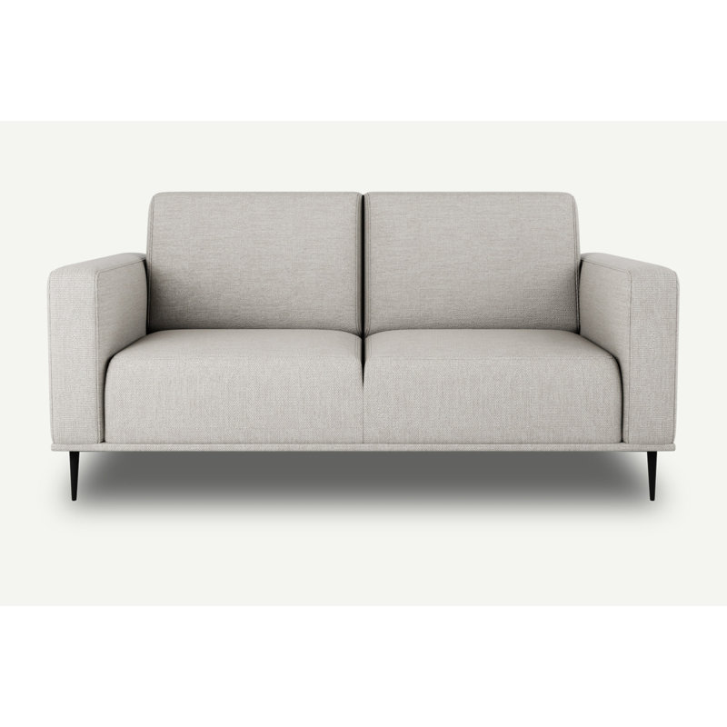 Daglas Modern Sofa, 77cm H x 164cm W x 90cm D, Beige, 2