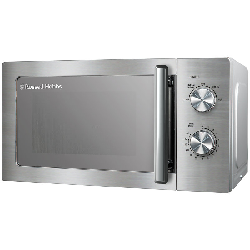 Russell Hobbs Rhmm827ss Compact 20l Manual Microwave In Stainless Steel