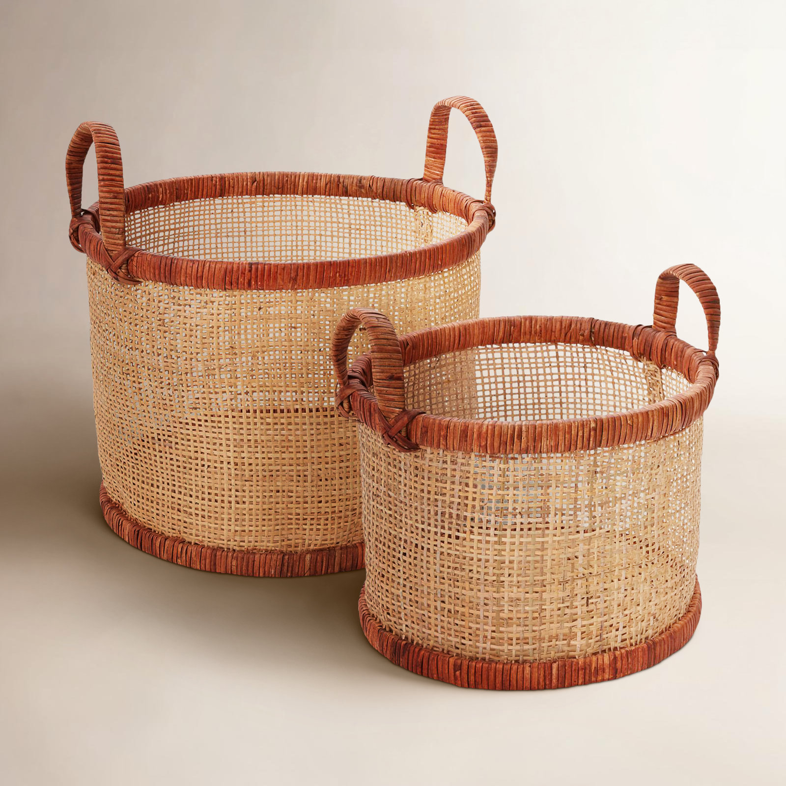 Bolivar 14" Pot Planter, Brown