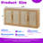 67'' Boho Rattan 4-Door Buffet Cabinet With Storage For Living Room & Entryway