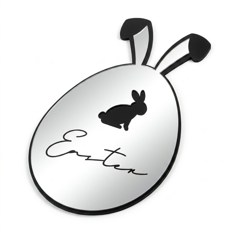 Easter Bunny Egg Accent Mirror