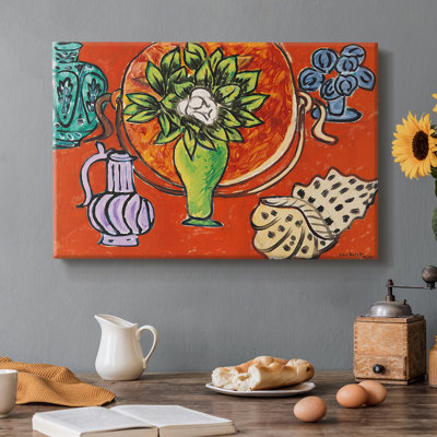 Still Life with Magnolia (Nature morte au magnolia)-Henri Matisse-Gallery Wrapped Canvas-1941