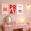 3 Piece Wrapped Canvas Wall Art