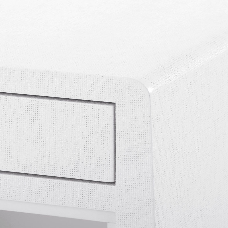 Ming End Table, White