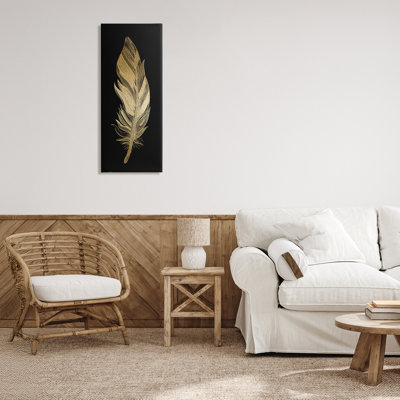 Glam Lined Feather Canvas, design by Kim Allen
