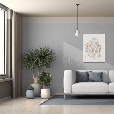  «White Beach» par Design Fabrikken, art mural sur toile