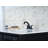 2-handle Bathroom Faucet with Drain Assembly-97804582