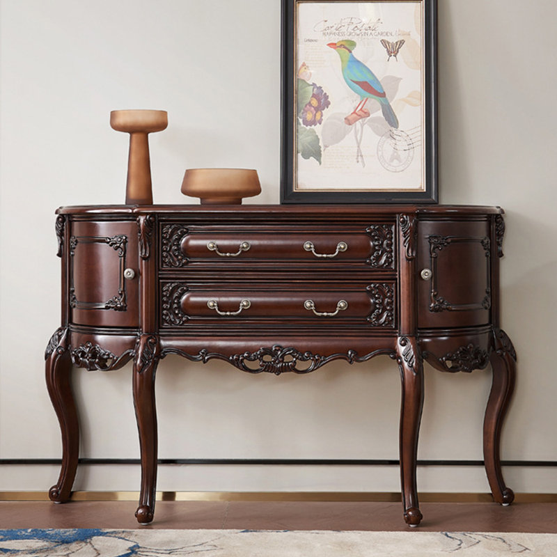 Console européenne de luxe de style classique européen
