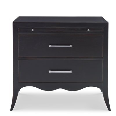 Beatrix 2 - Drawer Solid Wood Nightstand