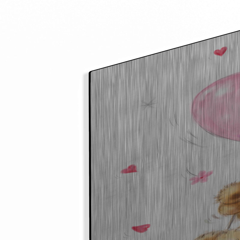 «Two Bears On Heart Swing» par Makiko, H 36 po x l 24 po