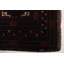 Tapis noir Teimani 4 pi 1 po x 6 pi 9 po