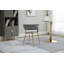 Bernfried 45cm H Velvet Upholstered Metal Side Chair-770661813