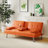Leather Multifunctional Double Folding Sofa Bed