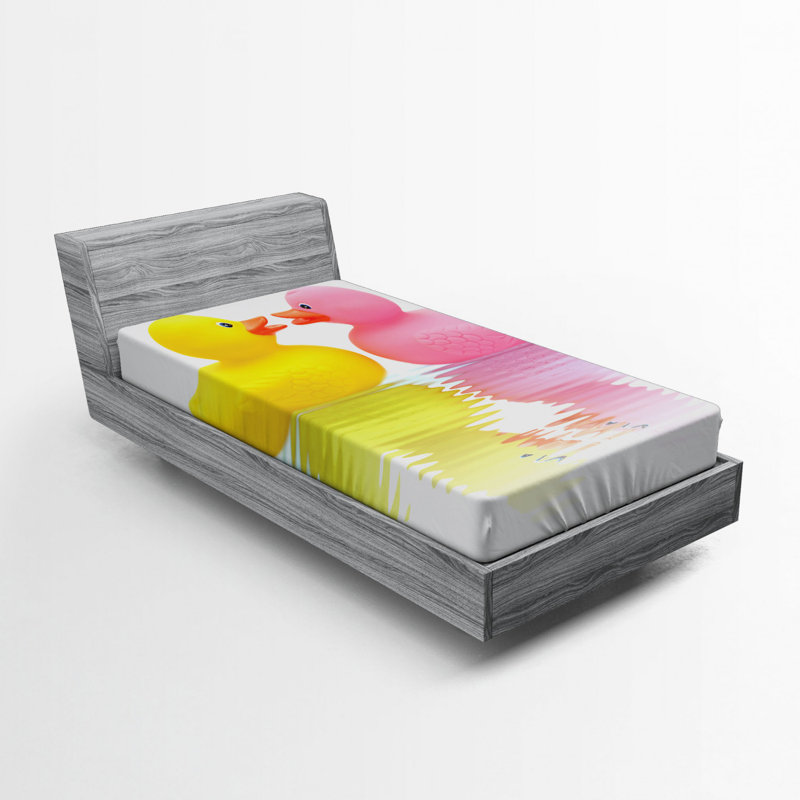 Drap-housse en microfibre de caoutchouc, Drap-housse de taille simple