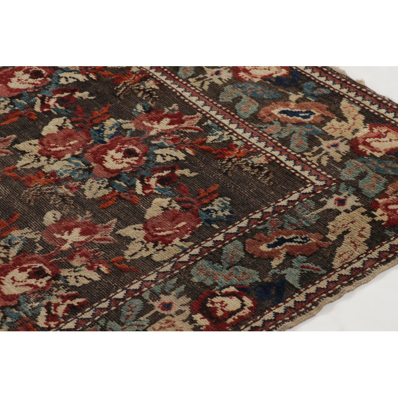 Antique One-of-a-Kind 5'10x12'6 Hand Knotted Area Rug