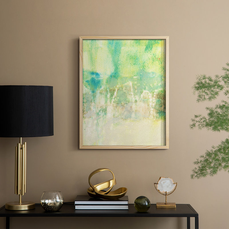 Serus II Framed Print - Solid Wood, 15" H x 12" W