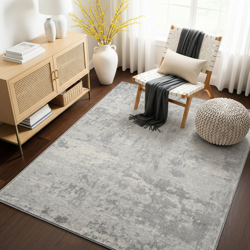 Abstract Area Rug, Rectangle 80 x 150 cm