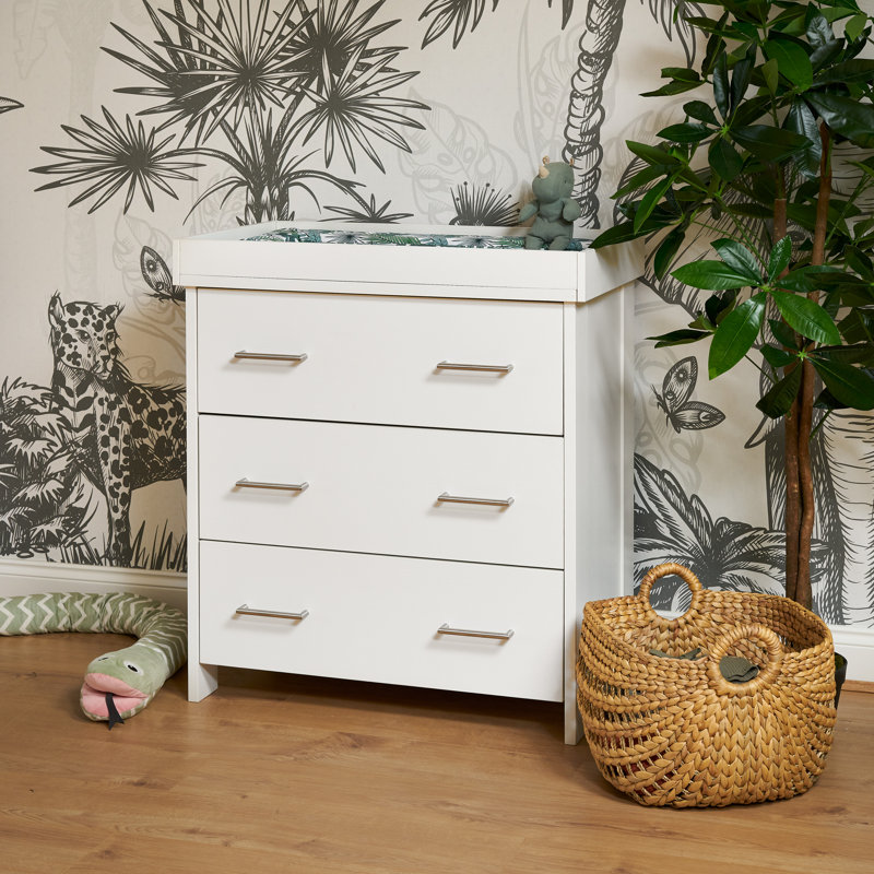 Nika Changing Unit, White Wash