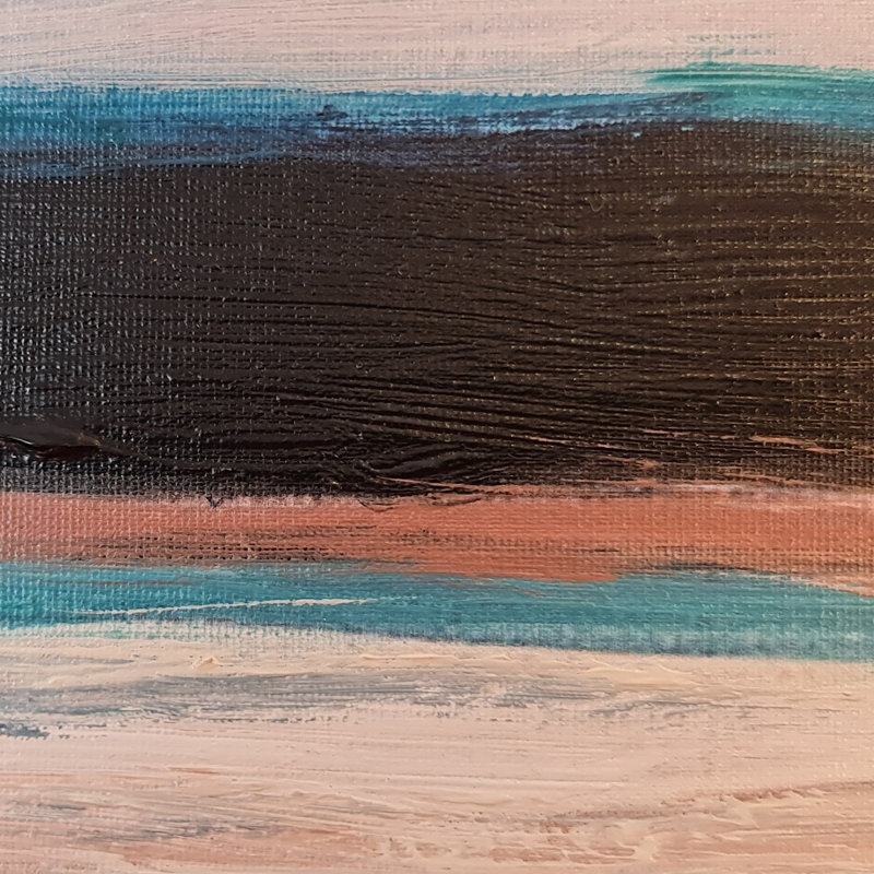 Elena - Wrapped Canvas Painting, 40cm H x 40cm W x 3cm D