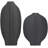 Ceramic Textured Decorative Vase Set-71134088-71134087
