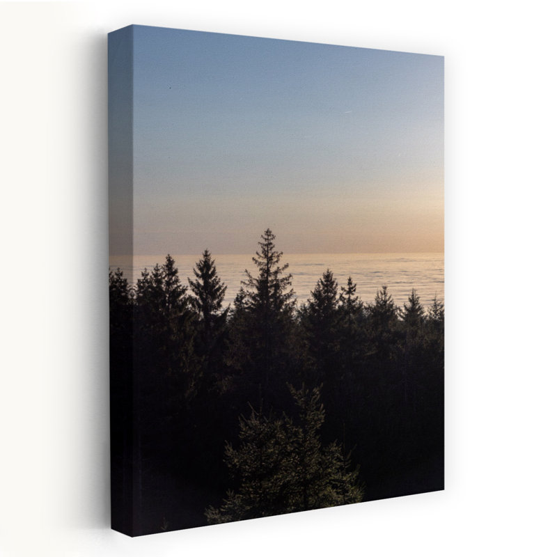Art contemporain, paysage de forêt abstrait, H 60 po x l 40 po