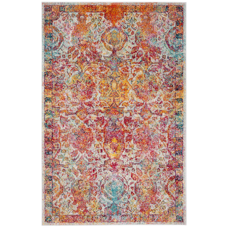 Lazaro Performance Oriental Rug, Rectangle 6'7" x 9'2"