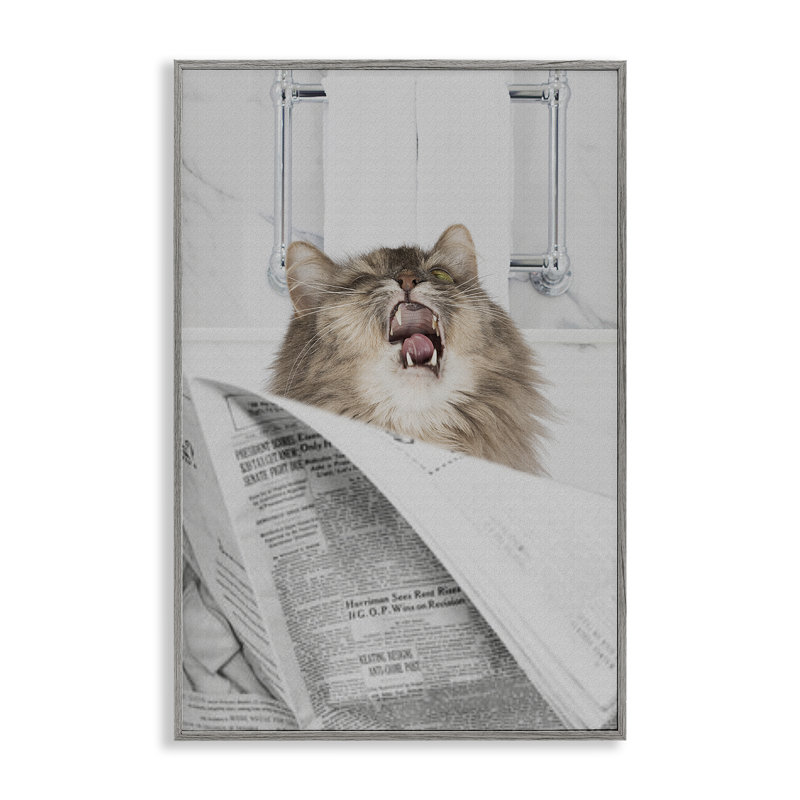 Giclée encadrée, lecture par Jesse Keith, Estampe numérique Farmhouse, H 18 po x l 12 po