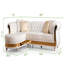Canapé modulaire en bois capitonné doré-1999898547-1999898558